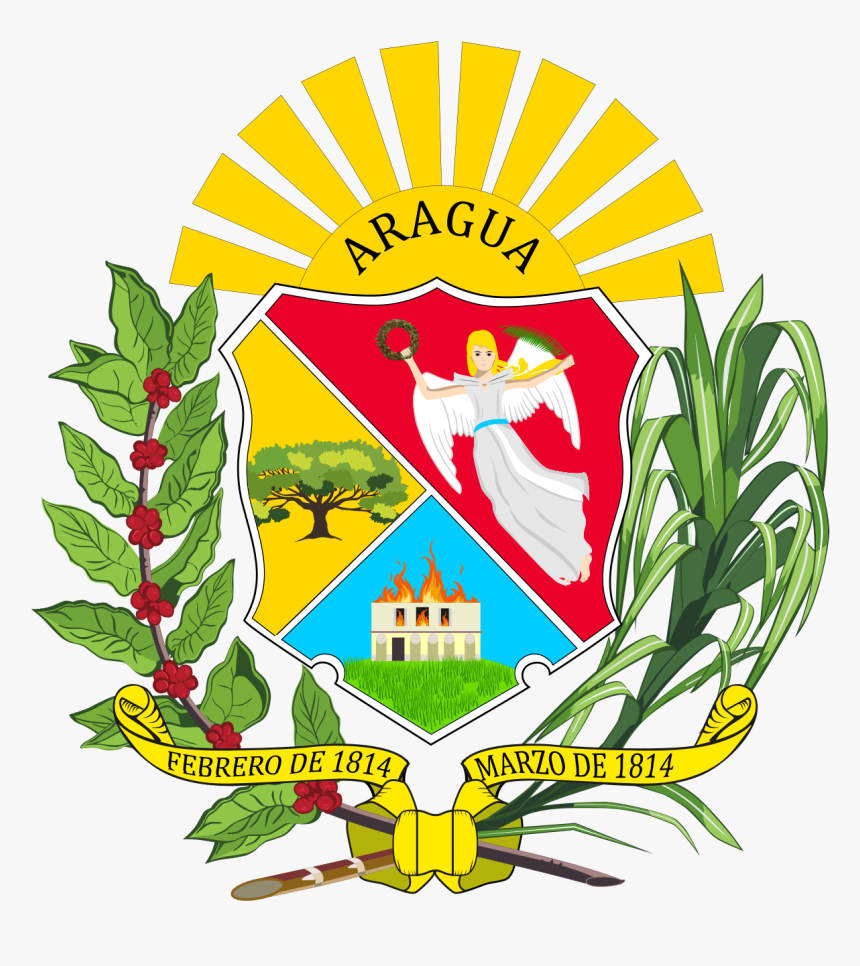 Escudo Venezuela Png Clipart Royalty Free Library - Estado Aragua, Transparent Png, Free Download