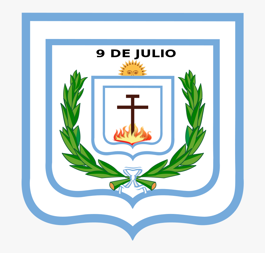 Free Escudo De La Municipalidad De 9 De Julio - Municipalidad De 9 De Julio Corrientes, HD Png Download, Free Download