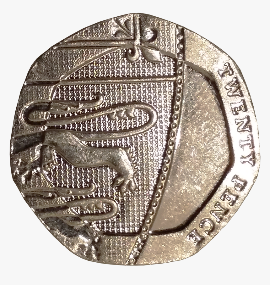 Fichier - 20 Pence - 2014 - Revers - Emblem, HD Png Download, Free Download