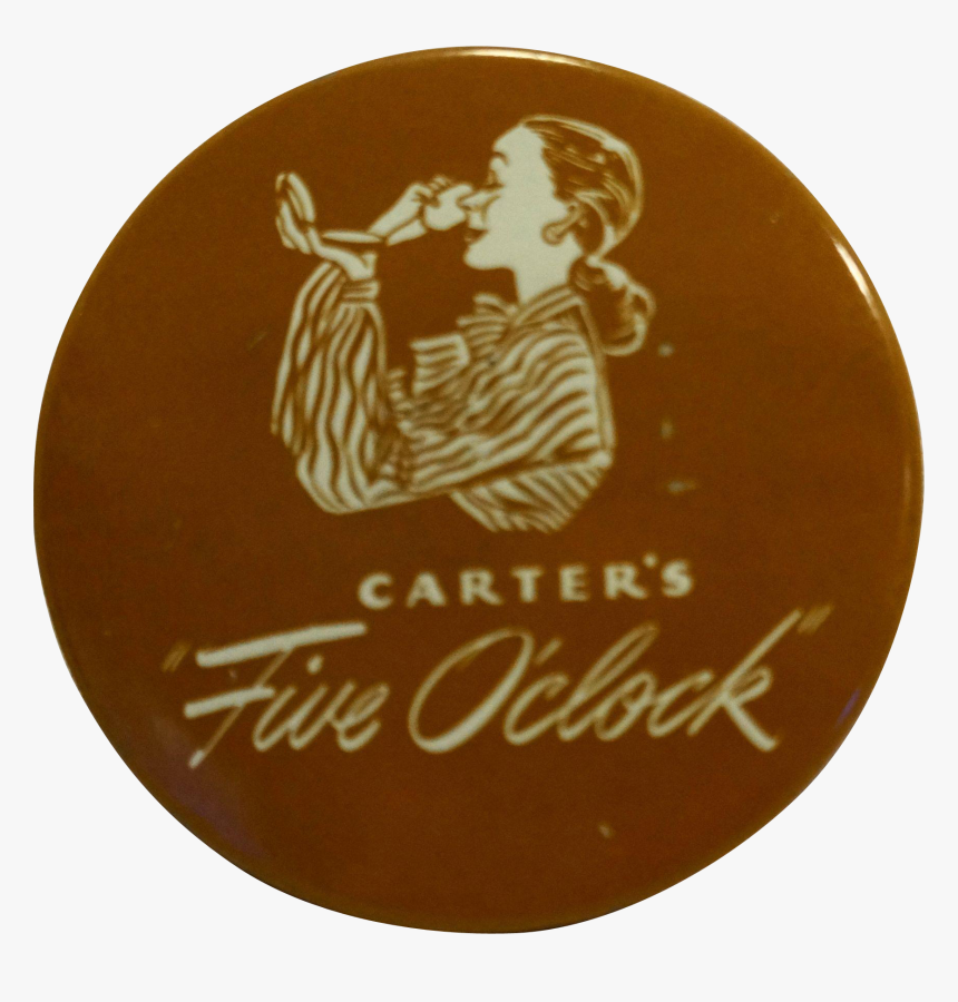 Carters Five O"clock Typewriter Ribbon Tin Royal Portable - Circle, HD Png Download, Free Download