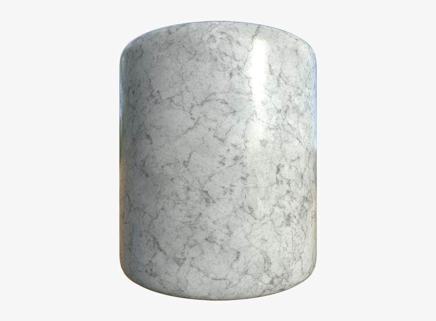 White Marble Texture With Black Cracks, Seamless And - Lampshade, HD Png Download, Free Download