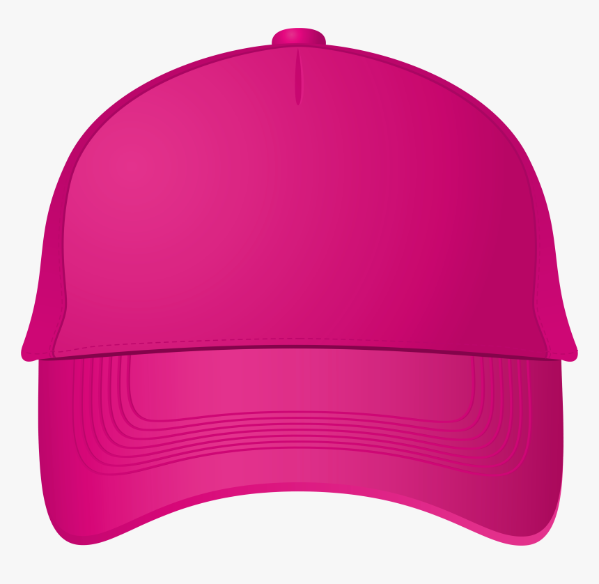 Pink Baseball Cap Png Clipart - Pink Baseball Cap Clipart, Transparent Png, Free Download