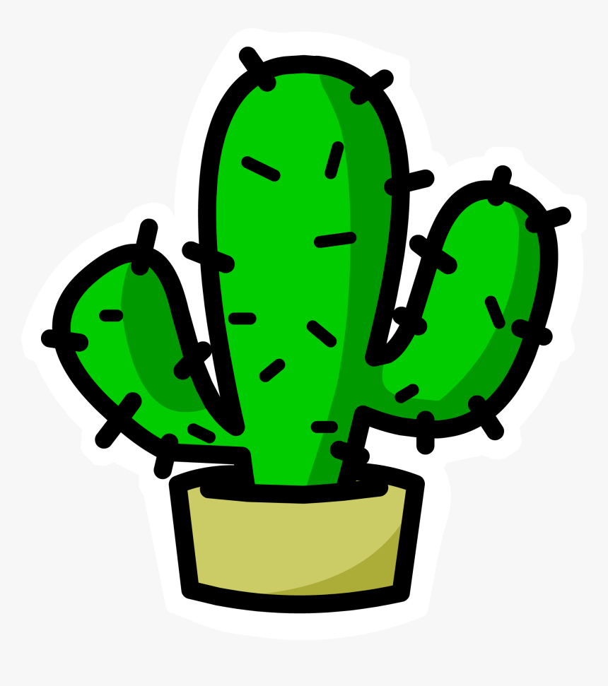 Cactus Transparent Png Image Web Icons Png Apple Clip - Transparent Background Cactus Cartoon Png, Png Download, Free Download