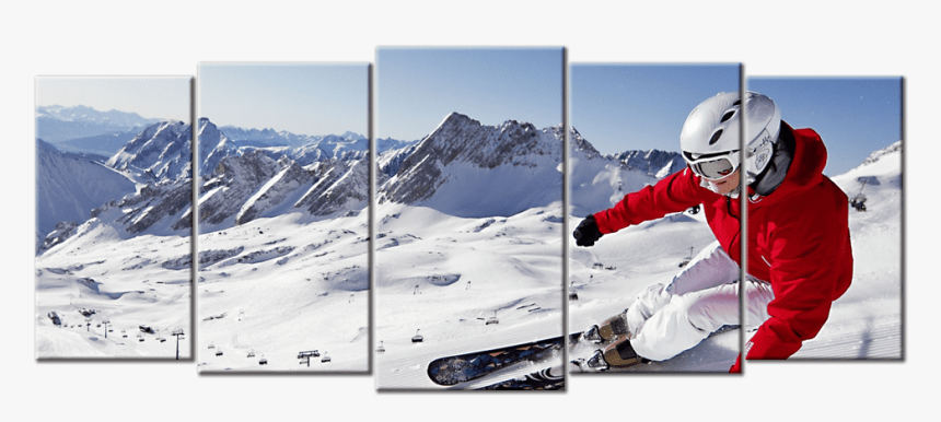 Transparent Snow Mountain Png - Mountain Ski Hd, Png Download, Free Download