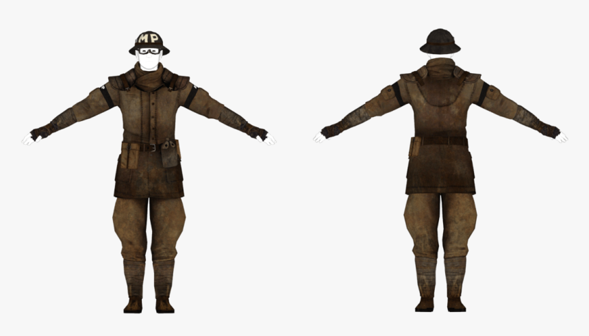Ncr Military Police Armor - Fallout New Vegas Ncr Armor, HD Png Download, Free Download