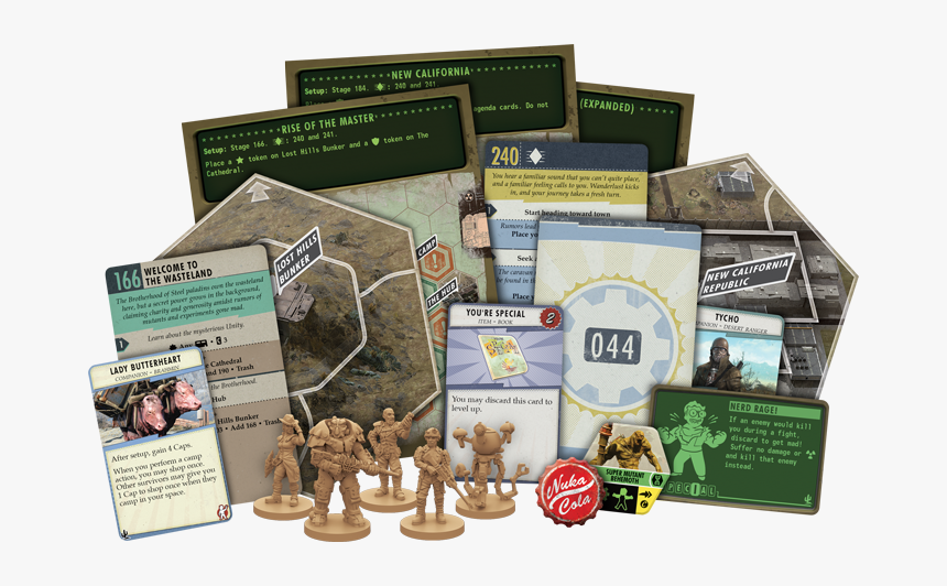 Fallout New California Board Game, HD Png Download, Free Download