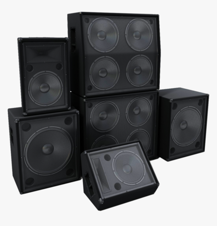 Dj Speakers Png - Dj Setup Full Hd, Transparent Png, Free Download