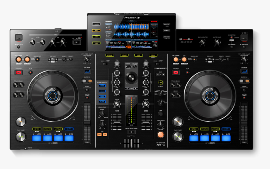 Pioneer Dj Xdj-rx Dj Setup - Xdj Rr, HD Png Download, Free Download