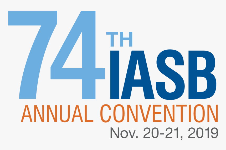 74th Annual Iasb Convention Logo - Oval, HD Png Download, Free Download