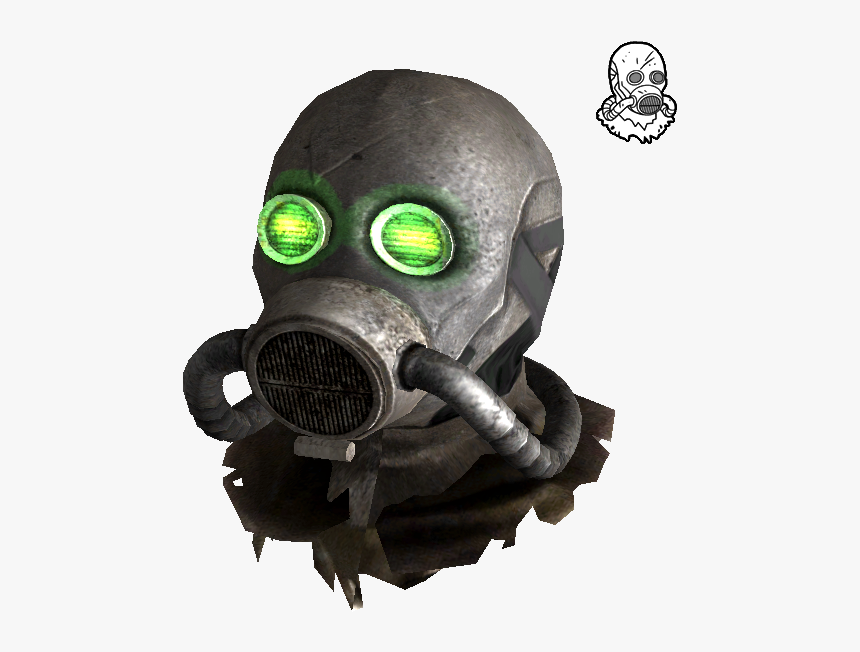 Fallout New Vegas Darklight Cowl, HD Png Download, Free Download