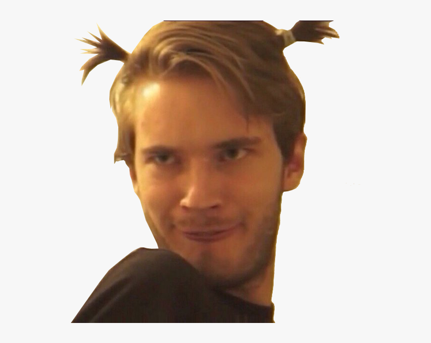 Pewdiepie Face Png - Pewdiepie Funny Face, Transparent Png, Free Download