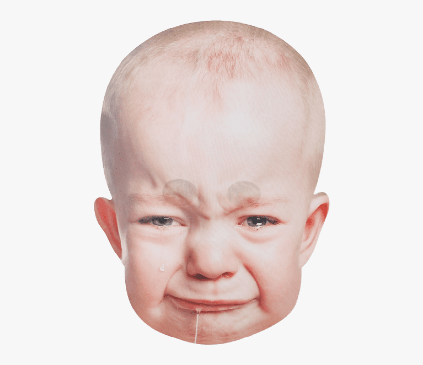 Crying Face Png - Crying Baby Transparent Background, Png Download, Free Download