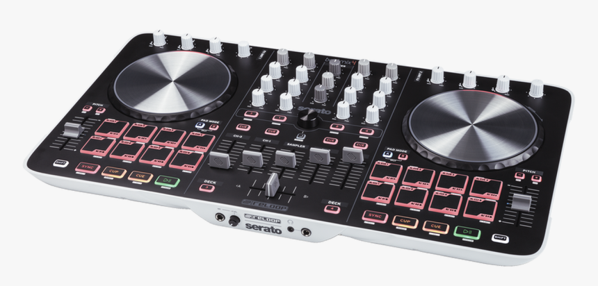 Reloop Beatmix 4 Serato Dj Controller Angle - Reloop Beatmix 2 Controller, HD Png Download, Free Download