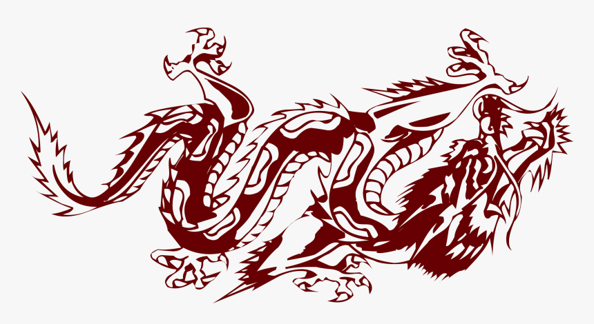 Chinese Dragon Clip Art - Free Dragon Chinese Vector, HD Png Download, Free Download