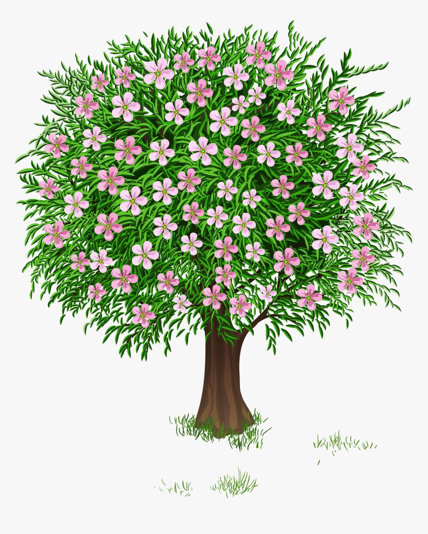 Springtime Tree Png Black And White - Gudi Padwa Chya Hardik Shubhechha, Transparent Png, Free Download