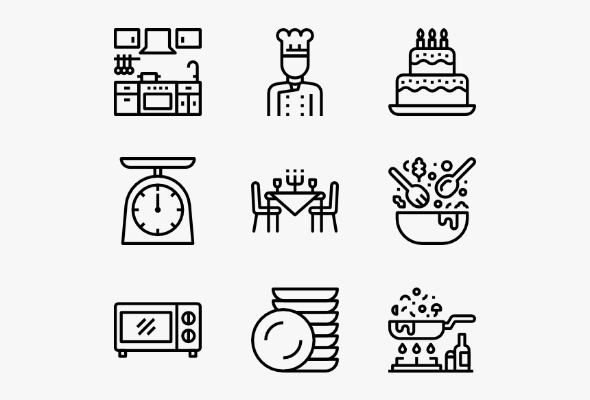 Cooking - Cooking Icon Transparent, HD Png Download, Free Download