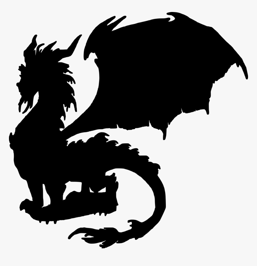 Dragon Illusions Silhouette Free Picture - Ignitus Spyro Dawn Of The Dragon, HD Png Download, Free Download