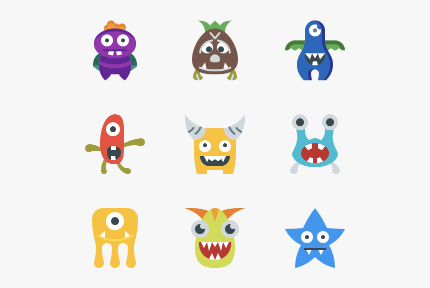 Monster - Cartoon, HD Png Download, Free Download