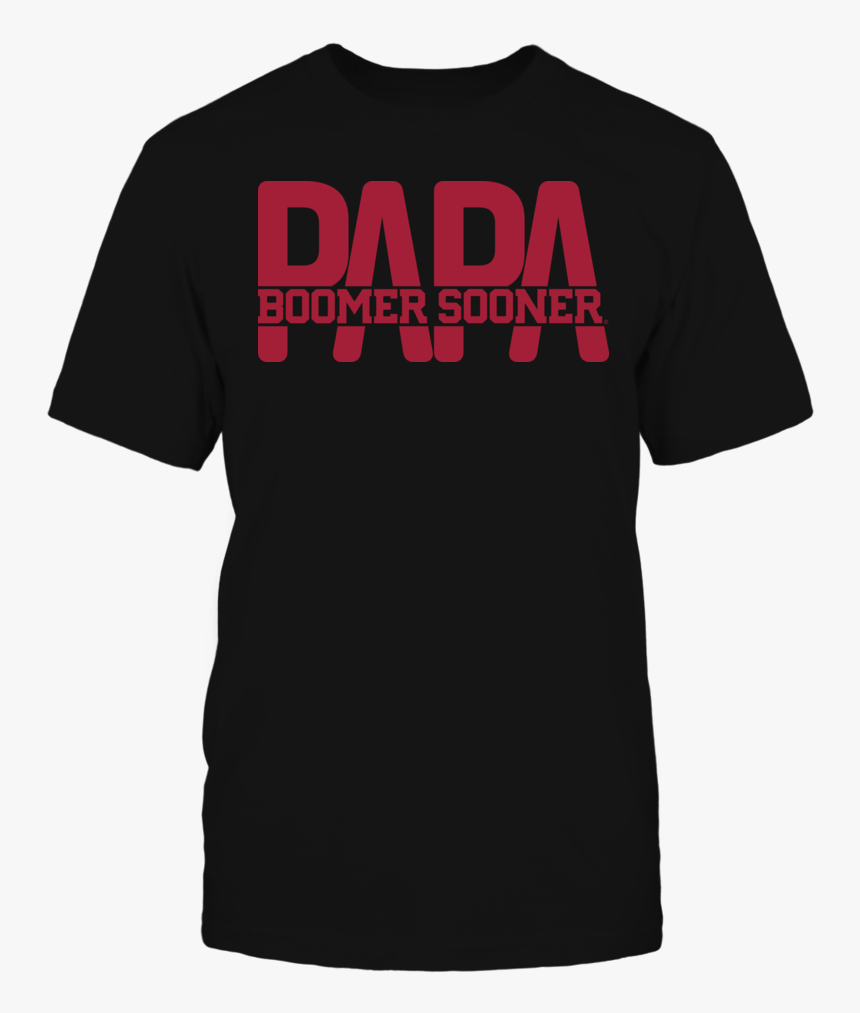 Papa, Boomer Sooner Front Picture - Sparkly Texas Tech Shirt, HD Png Download, Free Download