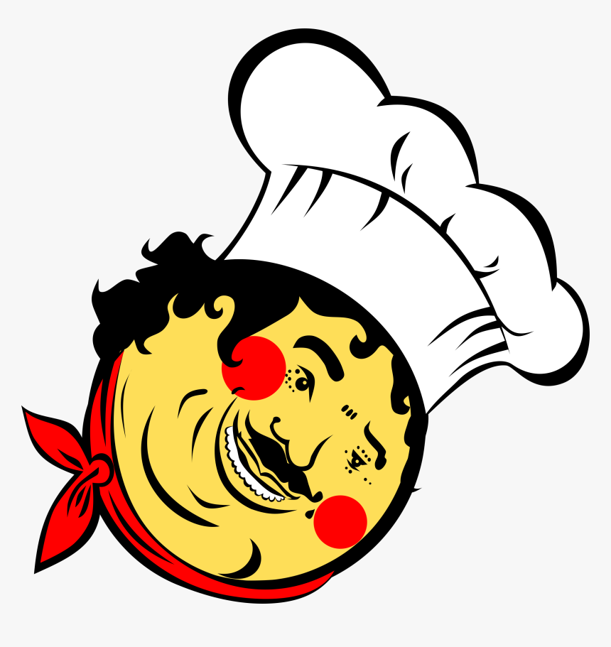 Cook By Rones Clip Arts - Chef Face Cartoon Png, Transparent Png, Free Download