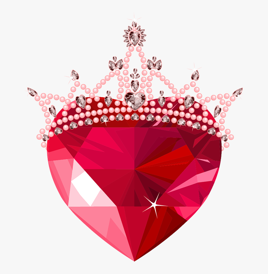 Transparent Diamond Heart Clipart - Happy Anniversary My Queen, HD Png Download, Free Download