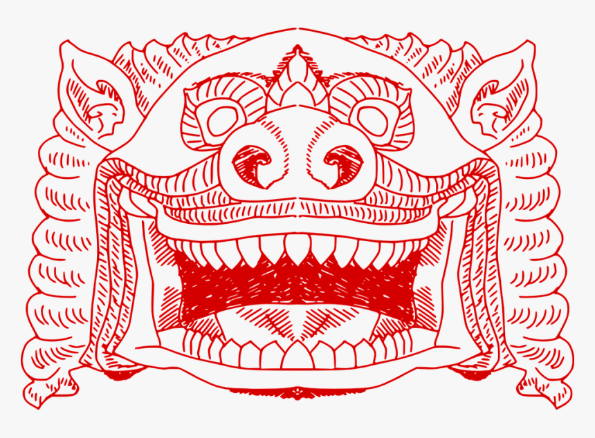Dragon, Dragoon, Red, Illustration, Drawing, Vector - Chinese Draken Transparante Achtergrond, HD Png Download, Free Download