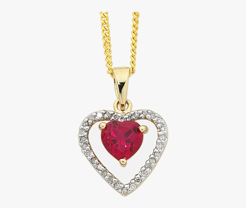 Diamond Heart Pendant Png, Transparent Png, Free Download