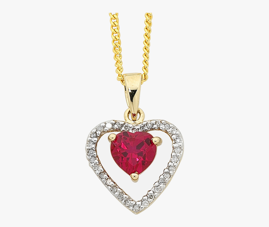 Diamond Heart Pendant Png Transparent Png Kindpng