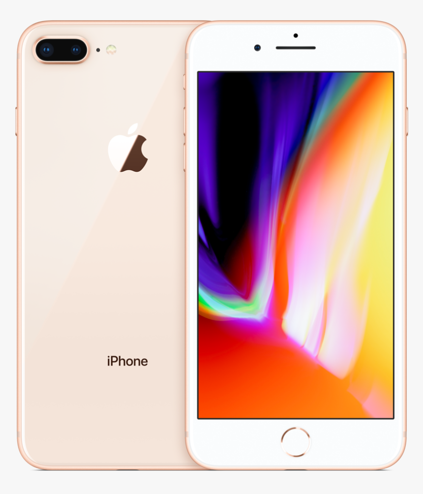 Iphone 8p 256gb Gsm - Iphone 8 Plus Gold, HD Png Download, Free Download