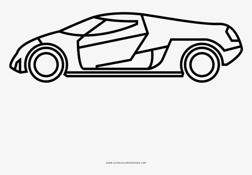 Supercar Drawing Cool Transparent Png Clipart Free - Supercar, Png Download, Free Download