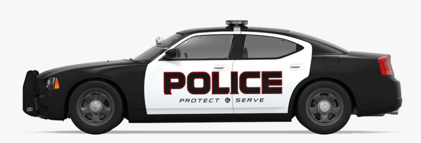 Police Car Dodge Charger Police Officer - Transparent Background Police Car Png, Png Download, Free Download