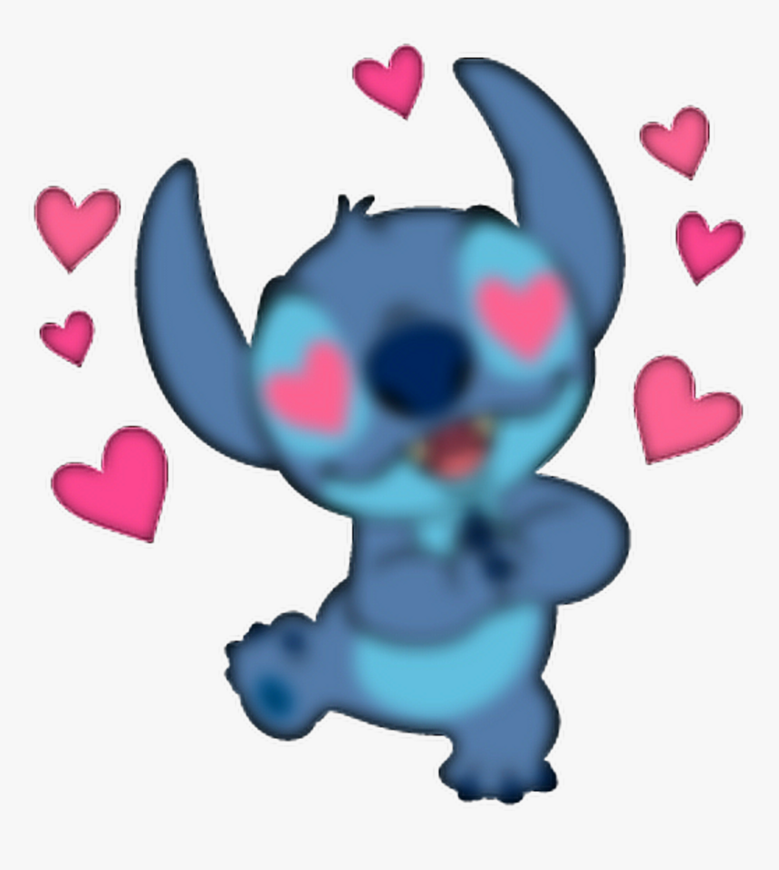 Imagenes De Stitch Enamorado Clipart , Png Download - Stitch Love, Transparent Png, Free Download