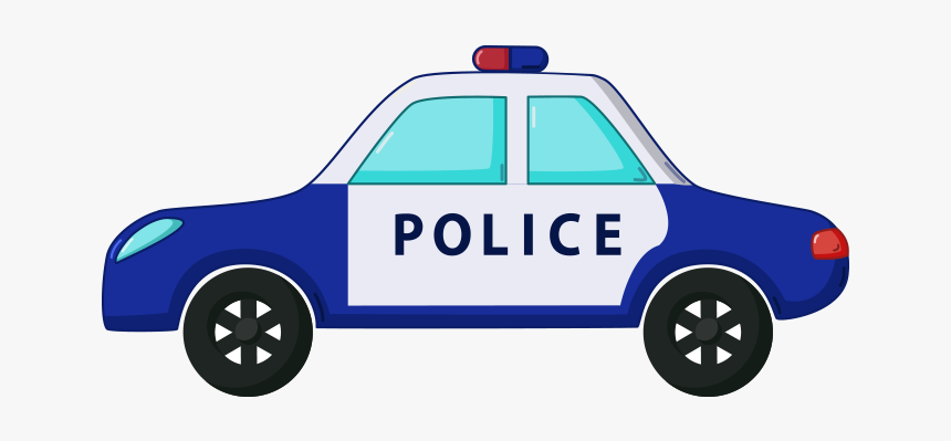 Cartoon Police Car Drawing