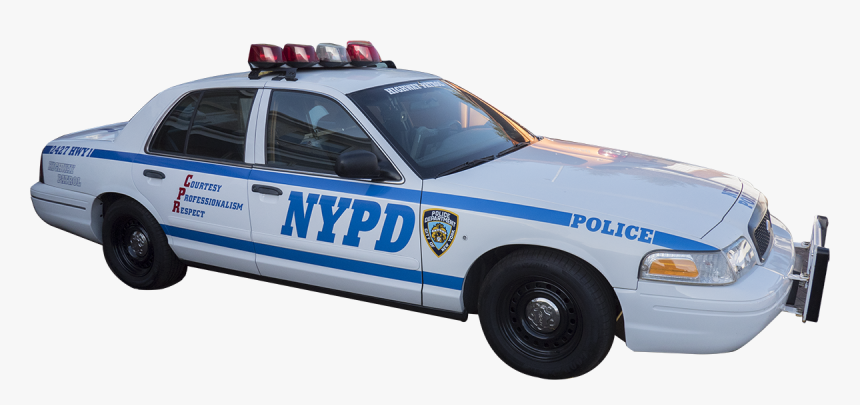 Land Car,ford Crown Victoria,motor Vehicle,police,law - Nypd Police Car Png, Transparent Png, Free Download