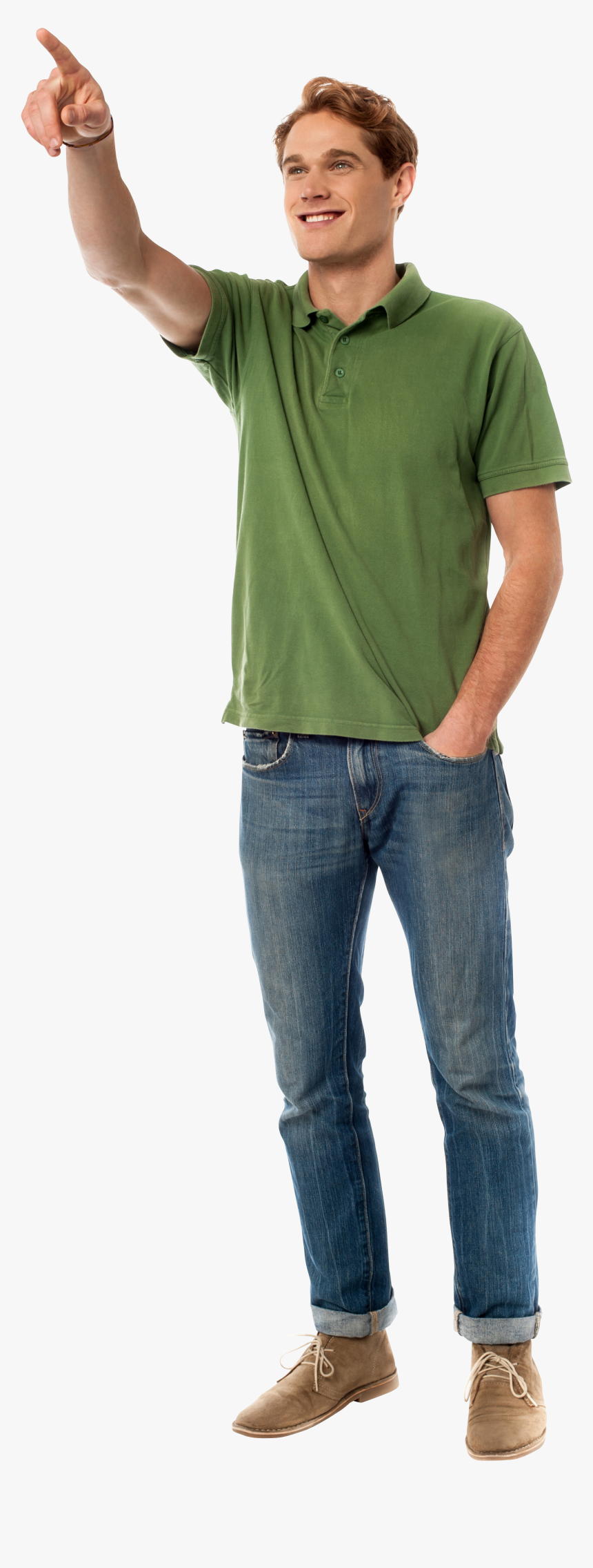 Pointing People Cutout Png, Transparent Png, Free Download
