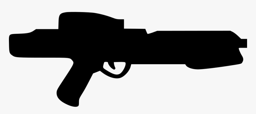 Blaster Pistol Svg Png - Star Wars Gun Symbol, Transparent Png, Free Download