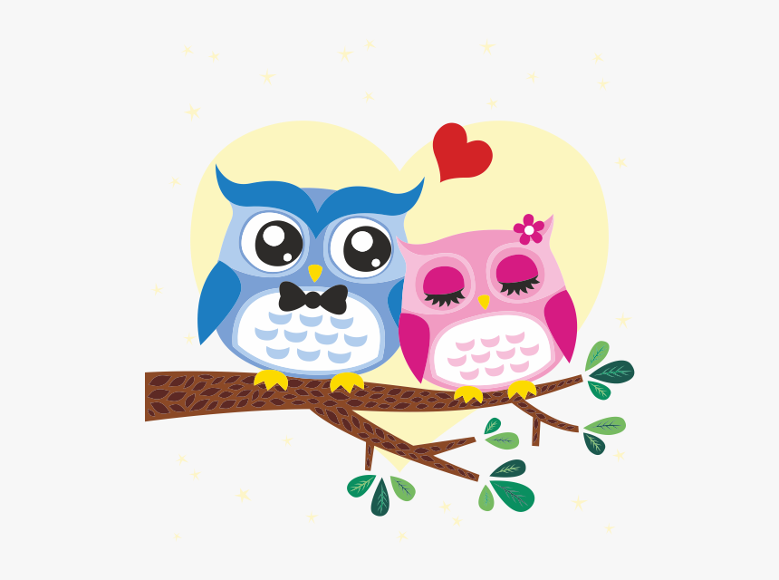 Dibujos De Buhos Google - Owl Love, HD Png Download, Free Download