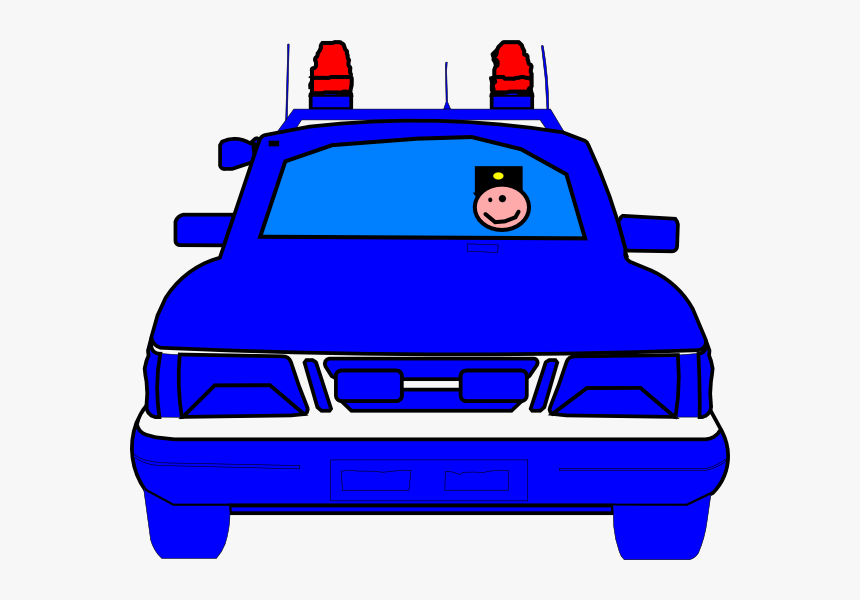 Police Car Svg Clip Arts - Portable Network Graphics, HD Png Download, Free Download
