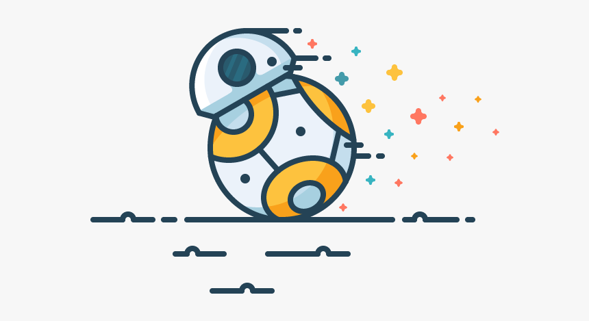 Bb8 Star Wars Chibi, HD Png Download, Free Download