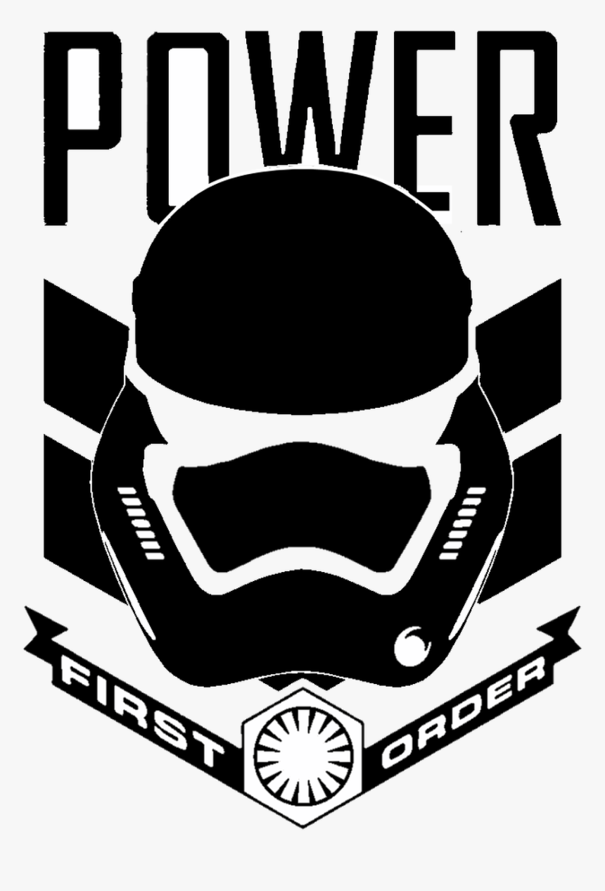 Star Wars First Order Stormtrooper Power - First Order Stormtrooper Decal, HD Png Download, Free Download