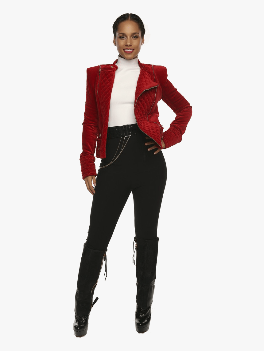 Alicia Keys Standing - Alicia Keys Png, Transparent Png, Free Download