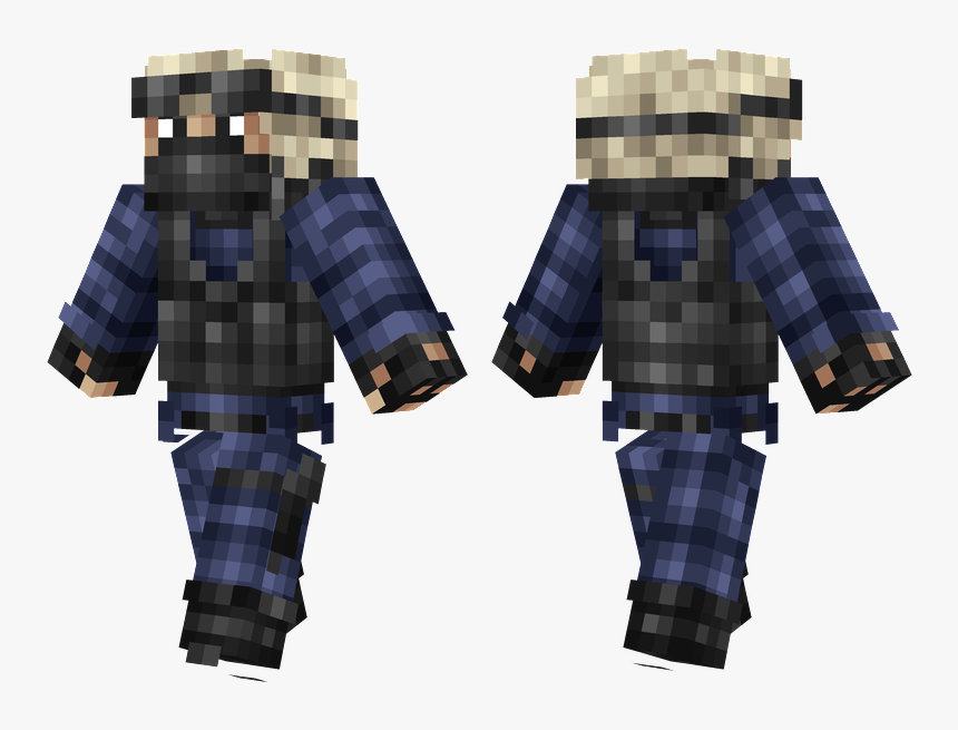 Minecraft Black Spiderman Skin, HD Png Download, Free Download