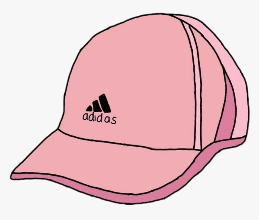 pink adidas logo