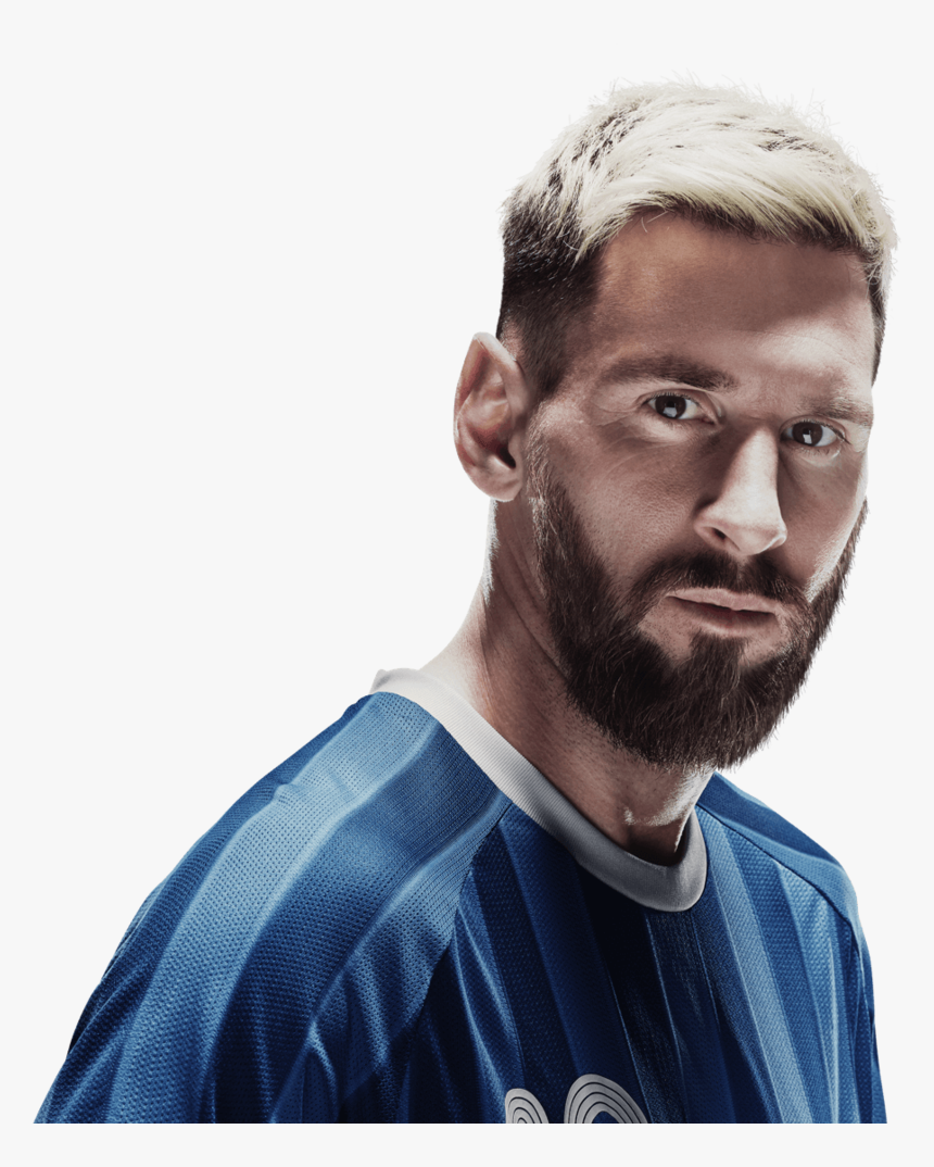 Exclusive Leo Messi Adidas Blue Blast - Messi Face Logo Png, Transparent Png, Free Download