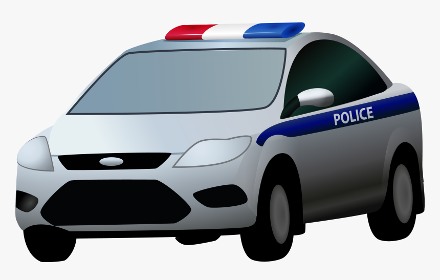 Police Car Euclidean Vector - Police Car Background White, HD Png Download, Free Download