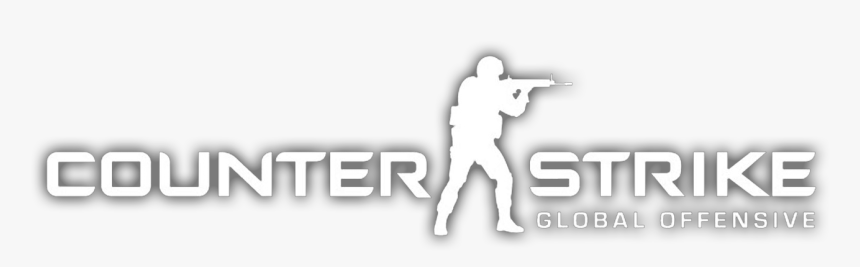 Csgo Logo Png - Counter Strike Png White, Transparent Png, Free Download