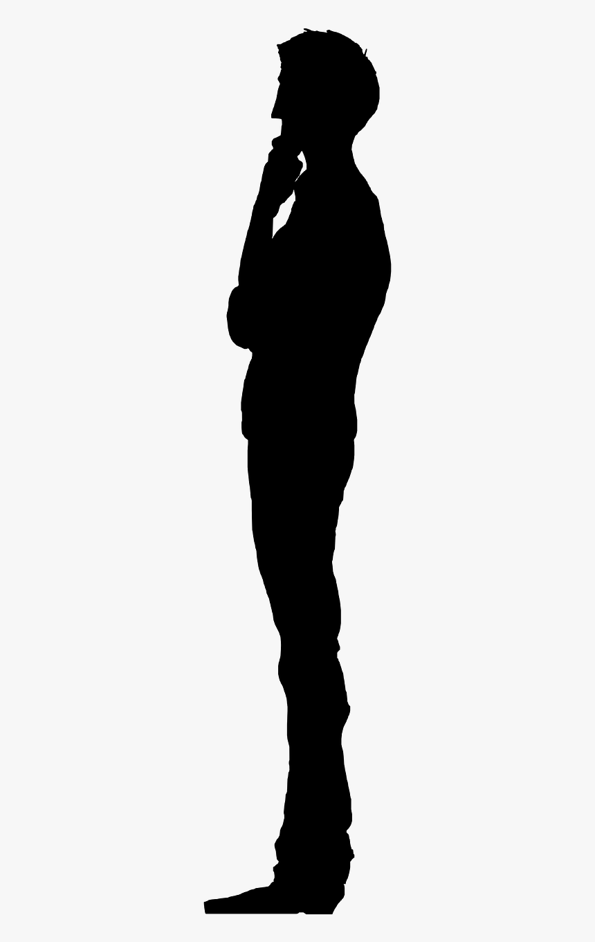 Transparent Thinking Person Png - Human Thinking Silhouette, Png Download, Free Download