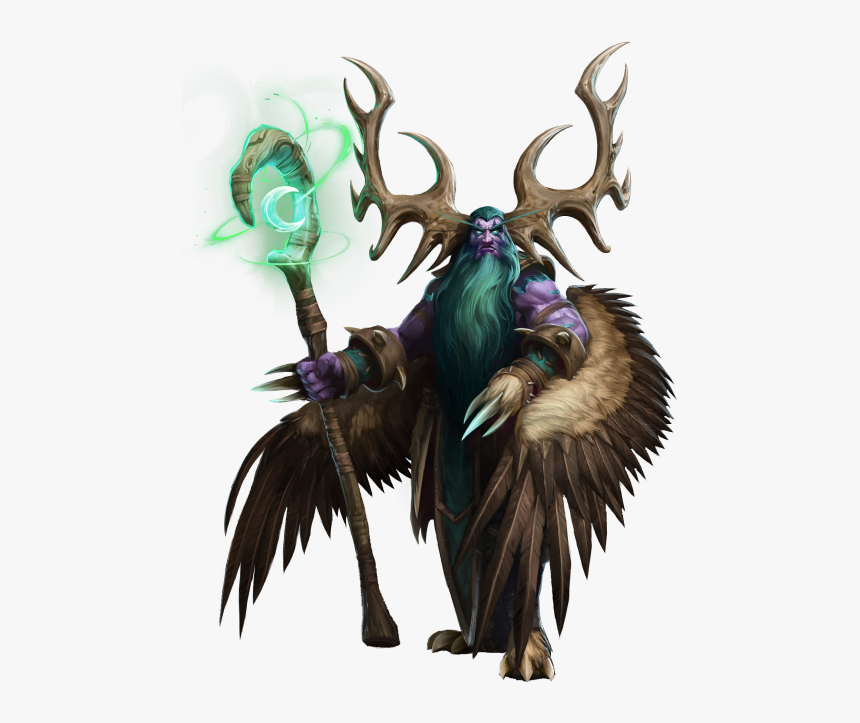 Transparent Malfurion Png - World Of Warcraft Malfurion Png, Png Download, Free Download