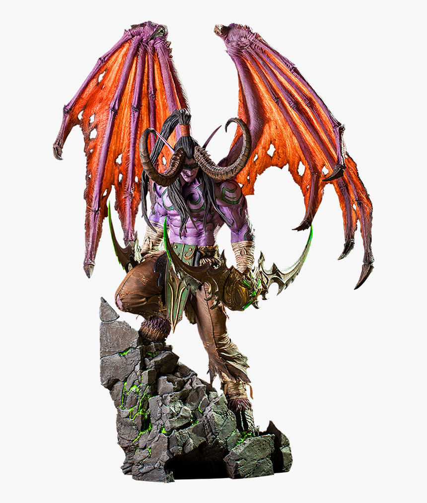 World Of Warcraft Illidan Statue, HD Png Download, Free Download