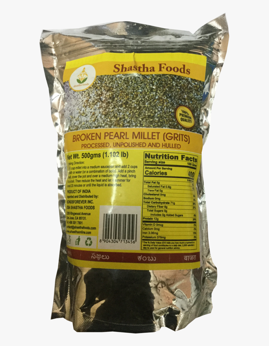 Shastha Broken Pearl Millet Grits - Sunflower Seed, HD Png Download, Free Download